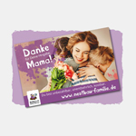 Plakat: Danke für deine Hingabe, Mama!