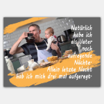 Postkarte: Aufregende Nächte